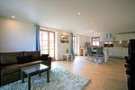 Wohnzimmer - Ferienwohnung Am Mühlbach 1 - Top-Hundeurlaub