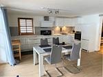 Küche / Küchenzeile - Ferienwohnung Am Mühlbach 1 - Top-Hundeurlaub
