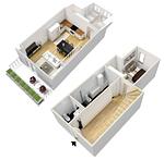 Grundriss - Appartement CB 09 - Top-Hundeurlaub