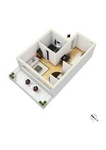 Grundriss - Ferienwohnung Edelsbergblick - Top-Hundeurlaub