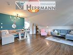Wohnzimmer - Ferienwohnung Griabig - Top-Hundeurlaub