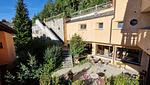 Ausblick vom Balkon - 1½-Zimmerwohnung - Top-Hundeurlaub