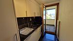 Küche mit kleinem Balkon - 3-Zimmerwohnung - Top-Hundeurlaub