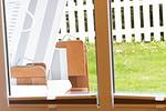 Blick in den Garten - Reede 5 - Top-Hundeurlaub