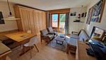 Wohn-/Esszimmer mit Schrankbetten - 2½-Zimmerwohnung - Top-Hundeurlaub