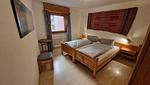Schlafzimmer mit Doppelbett - 2½-Zimmerwohnung - Top-Hundeurlaub