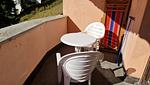 geschützter, sonniger Balkon - 2½-Zimmerwohnung - Top-Hundeurlaub