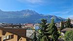 Ausblick vom Balkon - 3½-Zimmerwohnung - Top-Hundeurlaub