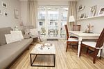 Wohnzimmer - FeWo10: Balkon, Sauna, Schwimmbad - Top-Hundeurlaub