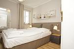 Schlafzimmer - FeWo10: Balkon, Sauna, Schwimmbad - Top-Hundeurlaub