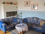 Wohnzimmer - Ferienwohnung Alte Grundschule Berdum 1 - Top-Hundeurlaub
