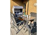 Terrasse - Ferienhaus Dünenwind - Top-Hundeurlaub
