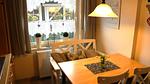 Küche / Küchenzeile - Ferienhaus DünenRose - Top-Hundeurlaub