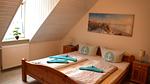 Schlafzimmer - Ferienhaus DünenRose - Top-Hundeurlaub