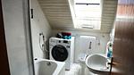 Badezimmer - Ferienhaus DünenRose - Top-Hundeurlaub