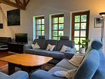 Wohnzimmer - Ferien auf dem Islandpferdehof - Ferienhaus Gandur für bis zu 7 Personen - Top-Hundeurlaub