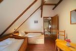 Schlafzimmer - Ferien auf dem Islandpferdehof - Ferienhaus Gandur für bis zu 7 Personen - Top-Hundeurlaub