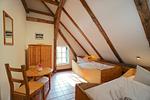 Schlafzimmer - Ferien auf dem Islandpferdehof - Ferienhaus Gandur für bis zu 7 Personen - Top-Hundeurlaub