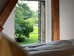 Gartenblick - Ferien auf dem Islandpferdehof - Ferienhaus Gandur für bis zu 7 Personen - Top-Hundeurlaub