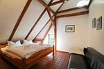Schlafzimmer - Ferien auf dem Islandpferdehof - Ferienhaus Gandur für bis zu 7 Personen - Top-Hundeurlaub