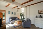 Wohnzimmer - Ferienwohnung Vidja - Ferien auf dem Islandpferdehof für bis zu 4 Personen - Top-Hundeurlaub