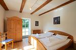Schlafzimmer - Ferienwohnung Vidja - Ferien auf dem Islandpferdehof für bis zu 4 Personen - Top-Hundeurlaub