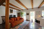 Wohnzimmer - Urlaub auf dem Ponyhof - Ferienhaus für bis zu 9 Personen - Top-Hundeurlaub