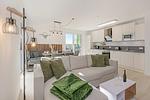 Wohnzimmer - Ferienwohnung Ostsee Nest - Top-Hundeurlaub