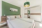 Schlafzimmer - Ferienwohnung Ostsee Nest - Top-Hundeurlaub