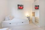 Schlafzimmer - Ferienwohnung Ostsee Nest - Top-Hundeurlaub