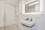 Badezimmer - Ferienwohnung Ostsee Nest - Top-Hundeurlaub