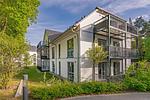 Fassade / Eingang - Ferienwohnung Ostsee Nest - Top-Hundeurlaub