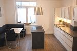 Küche / Küchenzeile - Apartment Lykke Lollfuß - Top-Hundeurlaub