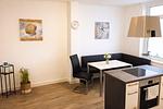 Küche / Küchenzeile - Apartment Lykke Lollfuß - Top-Hundeurlaub