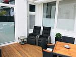 Terrasse - Apartment Lykke Lollfuß - Top-Hundeurlaub
