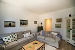Wohnzimmer - Ferienwohnung für 4 Personen am Borbyer Ufer mit zwei Sonnenterrassen - Top-Hundeurlaub