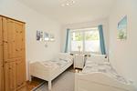 Schlafzimmer - Ferienwohnung für 4 Personen am Borbyer Ufer mit zwei Sonnenterrassen - Top-Hundeurlaub