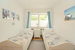 Schlafzimmer - Ferienwohnung für 4 Personen am Borbyer Ufer mit zwei Sonnenterrassen - Top-Hundeurlaub