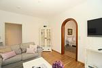 Wohnzimmer - Ferienwohnung für 4 Personen am Borbyer Ufer mit zwei Sonnenterrassen - Top-Hundeurlaub