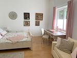 Schlafzimmer - Ferienwohnung für 4 Personen am Borbyer Ufer mit zwei Sonnenterrassen - Top-Hundeurlaub