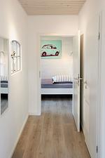 Schlafzimmer - Ferienwohnung Seegras - mit SPIELSCHEUNE, direkt am Wittensee - Top-Hundeurlaub