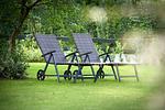 Garten - Ferienwohnung „Waterkant“ am Wittensee – viel Platz, Garten und Spielscheune - Top-Hundeurlaub