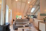 Wohnzimmer - Idyllische Auszeit an der Schlei: Ferienwohnung 'An der Linde' - Top-Hundeurlaub