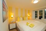 Schlafzimmer - Idyllische Auszeit an der Schlei: Ferienwohnung 'An der Linde' - Top-Hundeurlaub