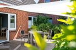 Terrasse - Haus Pusteblume Wohnung 4 - Top-Hundeurlaub