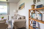 Wohnzimmer - Haus Pusteblume Wohnung 1 - Top-Hundeurlaub