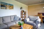 Wohnzimmer - Haus Pusteblume Wohnung 1 - Top-Hundeurlaub