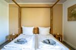 Schlafzimmer - Haus Pusteblume Wohnung 1 - Top-Hundeurlaub