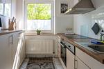 Küche / Küchenzeile - Haus Pusteblume Wohnung 1 - Top-Hundeurlaub
