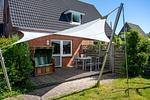 Terrasse - Haus Pusteblume Wohnung 1 - Top-Hundeurlaub